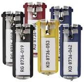 Skrzynki i torby narzędziowe - Durable Zawieszki do kluczy KEY CLIP - miks kolorów 195700 - miniaturka - grafika 1