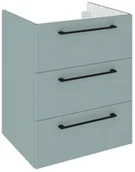 Szafki łazienkowe - SENSEA Szafka pod umywalkę Remix Celadon 60 Sensea - miniaturka - grafika 1