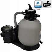 Akcesoria do basenów - Piaskowa pompa filtrująca, 600 W, 17000 L/h - miniaturka - grafika 1