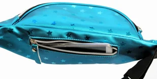 Cavaldi Saszetka Na Pas Biodrówka Nerka CAVALDI Materiał WB04B Wzór GWIAZDKI - Nerki - miniaturka - grafika 5