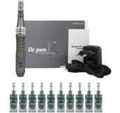 Pozostałe urządzenia kosmetyczne - Dr Pen M8 +10 kartridży Bezprzewodowy Dermapen Pro - miniaturka - grafika 1