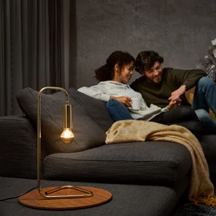 Osram żarówka LED E27 CLA Mirror gold 4W 2 700 K - Żarówki LED - miniaturka - grafika 2