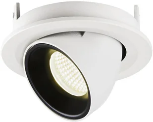 Spotline SLV NUMINOS GIMBLE S oprawa sufitowa wpuszczana biała/czarna 2700 K 40° 1005879) SLV 1005879 - Oprawy, klosze i abażury - miniaturka - grafika 4