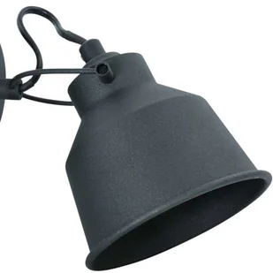 Polux Kinkiet LAMPA ścienna NIKO 1 311801 industrialna OPRAWA metalowy reflektorek regulowany czarny 311801 - Lampy ścienne - miniaturka - grafika 2