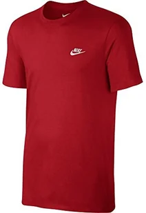 Nike T-Shirt dla mężczyzn Club Embroidered Futura, czerwony, XL 827021-611_XL - Piłka nożna Nike T-Shirt dla mężczyzn Club Embroidered Futura, czerwony, XL 827021-611_XL - Piłka nożna - miniaturka - grafika 1