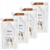 Mydła - Dove Kremowe Mydło W Płynie Zapas Kokos Migdał 2L - miniaturka - grafika 1