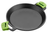 Patelnie - BRA Prior patelnia Paella wykonana z odlewu aluminiowego, uchwyty z powłoką nieprzywierającą Teflon Classic, silikonowe, 36 cm średnica A401636 - miniaturka - grafika 1