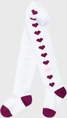 Rajstopy dziecięce - GARNA MAMA sp. z o.o. Dziewczęce rajstopy w serduszka - miniaturka - grafika 1