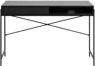 Actona Biurko Angus czarne - Biurka - miniaturka - grafika 2