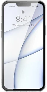 Baseus Frosted Glass Case etui pokrowiec do iPhone 13 Pro sztywna obudowa z żelową ramką czarny (ARWS000401) - Etui i futerały do telefonów - miniaturka - grafika 22