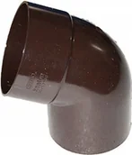 Rynny i akcesoria - Wavin Kolano Jednokielichowe Brązowe 110x67 Kanion - miniaturka - grafika 1