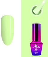 Lakiery hybrydowe - Molly Lac Lakier hybrydowy MollyLac Fancy Fashion Mint Coctail 10 g Nr 337 - miniaturka - grafika 1