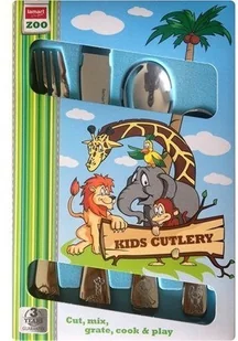 Lamart Zestaw sztućców dla dzieci ZOO LT 5005 (LT5005) - Zestawy sztućców - miniaturka - grafika 2