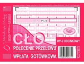 Druki akcydensowe - Michalczyk&Prokop POLECENIE PRZEL./WPŁ.GOT. CŁO 2-ODC. - miniaturka - grafika 1