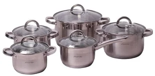 Kamille Zestaw komplet garnków ze stali nierdzewnej 10el. 4020S - Zestawy garnków i patelni - miniaturka - grafika 2