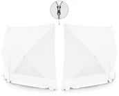 Sprzęt ratunkowy - TROTEC Parawan zasłaniający VarioScreen 4*180*180 dzielony pośrodku biały - miniaturka - grafika 1