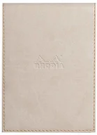 Notesy i bloczki - Rhodia Notatnik Rhodiarama z okładką, A6, z podszewką - beżowy 138205C - miniaturka - grafika 1