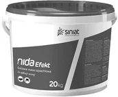 Gipsy i gładzie gipsowe - Siniat Gotowa masa szpachlowa Nida Efekt 20 kg BEMNGSEF20 - miniaturka - grafika 1