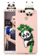 Etui i futerały do telefonów - producent niezdefiniowany CASE ETUI PANDA BABY RÓŻOWY HUAWEI P20 LITE - miniaturka - grafika 1