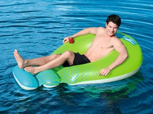 Bestway Materac basenowy Coolerz Hydro-Force, zielony Aquafun - Akcesoria do basenów - miniaturka - grafika 7