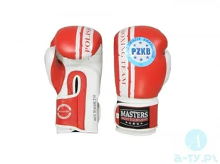 MASTERS FIGHT EQUIPMENT Rękawice bokserskie RBT-PZKB 10 oz a-ty 011100-03 - Rękawice bokserskie - miniaturka - grafika 6