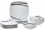 Serwisy obiadowe - AmazonBasics AmazonBasics  serwis do naczyń, 18-częściowy, dla 6 osób 160605 - miniaturka - grafika 1