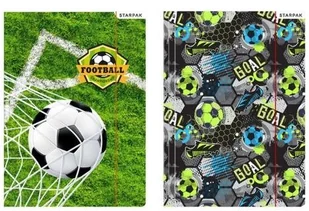 Starpak Teczka z gumką Pap A4  Football Fol 10/10 - Szkolne artykuły papiernicze - miniaturka - grafika 2