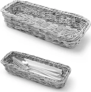 Hendi Koszyk na sztućce z polipropylenu 270x100x45 mm 426098 - Wyposażenie lokali gastronomicznych - miniaturka - grafika 3