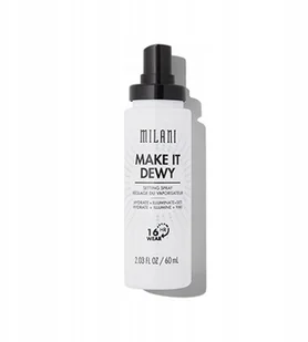 Milani Make It Dewy Setting Spray Hydrate + Illuminate + Set - Utrwalacze do makijażu - miniaturka - grafika 2
