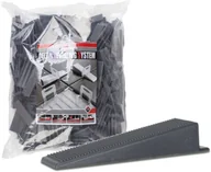 Narzędzia warsztatowe - RUBI Kliny System Poziomowania Płytek Delta 100szt - miniaturka - grafika 1