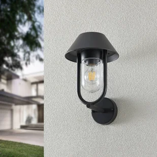 LUCANDE Lucande Olinum kinkiet zewnętrzny, ciemnoszary - Lampy ogrodowe - miniaturka - grafika 3