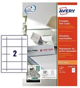 Papier do drukarek - Avery dennison l4795  20 printable Tent card (20 Sheets) L4795-20 - miniaturka - grafika 1