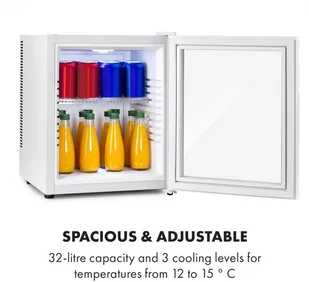 Lodówka Klarstein HEA-Brooklyn-36Wh - Lodówki Lodówka Klarstein HEA-Brooklyn-36Wh - Lodówki - miniaturka - grafika 4