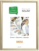 Ramki na zdjęcia - Icar Ramka na zdjęcia DRI HIT 30 x 40 cm złota drewniana - miniaturka - grafika 1
