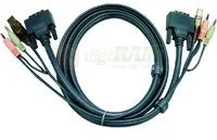 ATEN Kabel DVI/USB + Audio3 m 2L-7D03U - Kable - miniaturka - grafika 2