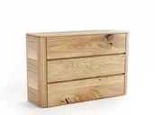 Komody - Meble Magnat Komoda dębowa lite drewno masywne Monza - miniaturka - grafika 1