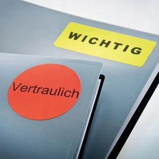 Avery Etykiety neonowe Zweckform; A4, 25 ark./op., 63,5 x 29,6 mm, czerwone neonowe /L6003-25/ ZW059-3 - Etykiety do drukarek - miniaturka - grafika 3
