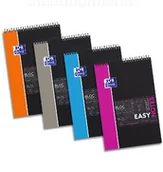 Szkolne artykuły papiernicze - Oxford 400019526 KOŁONOTATNIK EASYNOTES A4 (233X298) 80K KR PP STUDENT kratka z marginesem 400019526 - miniaturka - grafika 1
