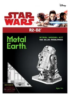 Eureka Metal Earth Zestaw modeli 3D Gwiezdne Wojny R2D2, 570250 570250 - Zabawki interaktywne dla dzieci - miniaturka - grafika 5