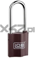 Kłódki - LOB Kłódka K351 znalowa z wydłużonym pałąkiem w systemie 1 klucz - miniaturka - grafika 1