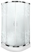Kabiny prysznicowe - Durasan Parma NK 80 Flower - miniaturka - grafika 1