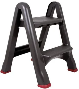 Curver Poland Sp z o o TABORET SKŁADANY CZARNY zakupy dla domu i biura 155160 - Drabiny - miniaturka - grafika 6