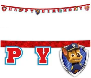 PROCOS DISNEY Baner urodzinowy Psi Patrol - 220 cm - 1 szt. 89978 - Urodziny dziecka - miniaturka - grafika 2