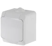 Gniazdka elektryczne - Schneider Electric Polska sp. z o.o. Cedar Plus Gniazdo pojedyncze biały z/u 16A IP44 WDE000540 - miniaturka - grafika 1