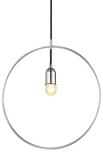 Azzardo Lampa Wisząca Zwis 1pł KRUG DEL-2522-1CH AZZDEL-2522-1CH - Lampy sufitowe - miniaturka - grafika 2