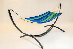 Spokey Hamak Bench Green - Fotele ogrodowe wiszące - miniaturka - grafika 22