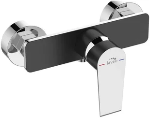 Laveo Largo bateria natryskowa ścienna bez zestawu natryskowego BAH 740D - Baterie wannowe i prysznicowe - miniaturka - grafika 2