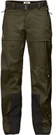Spodnie narciarskie - Fjällräven damskie KEB Eco-Shell Trousers w długie spodnie, rozmiar uniwersalny, zielony, xl 89602 - miniaturka - grafika 1