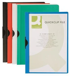 Q-Connect Skoroszyt metal.klip A4 - ziel. KF00464 - Teczki i skoroszyty - miniaturka - grafika 4
