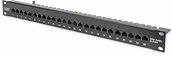 Switche - DIGITUS Professional Digitus Professional  Cat 3 ISDN patch panel LSA  nieekranowana  czarna, czarny DN-91325-1-B - miniaturka - grafika 1